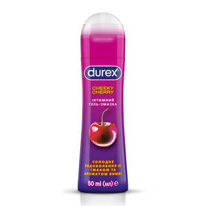Интимный гель-смазка DUREX (Дюрекс) Play Cherry сладкое удовольствие со вкусом и ароматом вишни (лубрикант) 50 мл