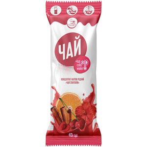 Чай глинтвейн вишневый СМАКУЙТЕ концентрат напитка жидкий в стиках по 40 г 15 шт