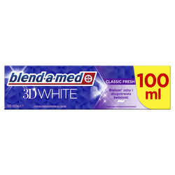 Зубна паста BLEND-A-MED (Блендамед) 3D White Класична свіжість 100 мл
