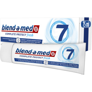 Зубная паста BLEND-A-MED (Блендамед) Complete 7 Защита и свежесть экстрасвежесть 75 мл