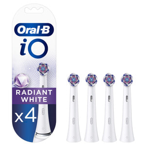 Насадка для электрической зубной щетки сменные ORAL-B (Орал-би) IO Блестящее отбеливание 4 шт
