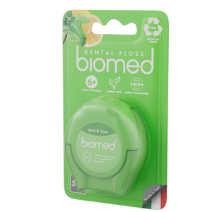 Зубна нитка BIOMED (Біомед) М'ята та юдзу 50 м