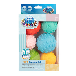 М'яки м'які сенсорні CANPOL (Канпол) (артикул) 79/402 6 шт