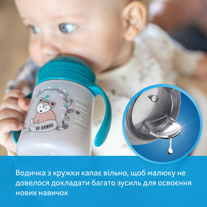 Моя первая кружка CANPOL (Канпол) Lovi (лови) Indian Summer артикул 35/352 с ручками 150 мл