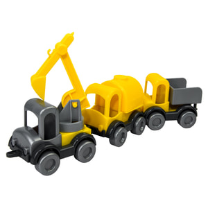 Игрушка развающая WADER (Вадер) 39270 Строитель Kid cars 3 шт