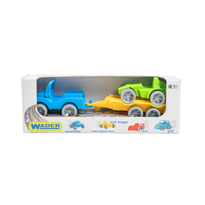 Набір ігровий WADER (Вадер) 39544 Авто Kid cars Sport джип + багі