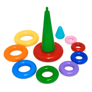 Іграшка розвиваюча дитяча TIGRES (Тигрес) 39372 Пірамідка