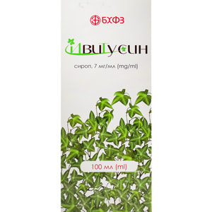 Ивитусин (плющ) сироп 7мг/мл фл. 100мл