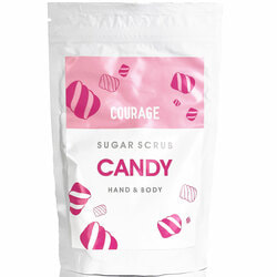 Скраб для тела COURAGE (Кураж) сахарный Sugar scrub mini конфета 50 г
