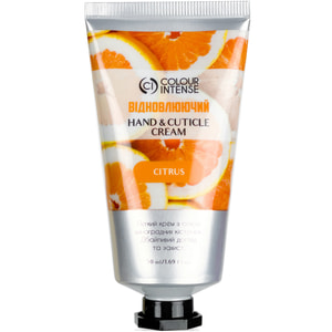 Крем для рук COLOUR INTENSE (Колор Интенс) Hand&Cutice восстанавливающий цитрус 50 мл