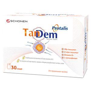 Проталіс Тандем для орального застосування для підтримки репродуктивної системи у жінок в саше 30 шт