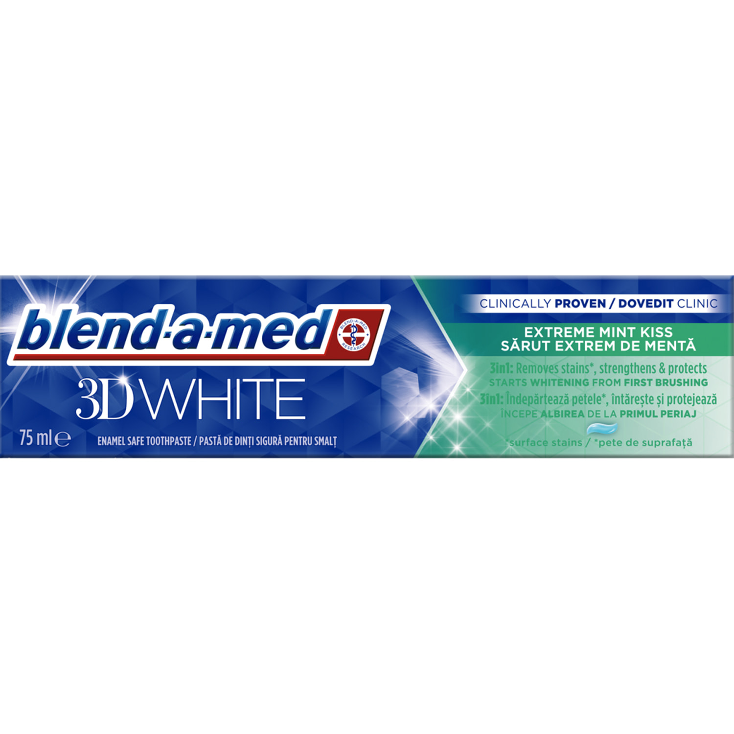 Зубная паста BLEND-A-MED (Блендамед) 3D White Экстремальный Мятный