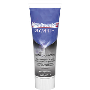 Зубная паста BLEND-A-MED (Блендамед) 3D White С древесным углем 75 мл