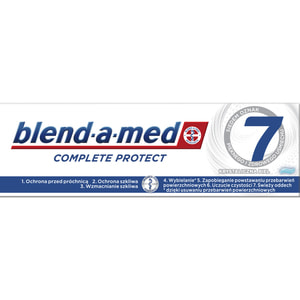 Зубная паста BLEND-A-MED (Блендамед) Complete Защита 7 Хрустальная белизна 75 мл
