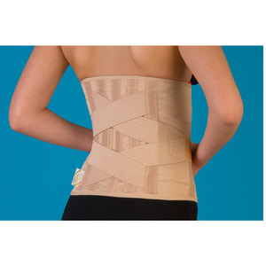 Корсет пояснично-крестцовый эластичный с 6 ребрами жесткости Витали размер 4