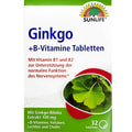 Вітаміни SUNLIFE (Санлайф) Ginkgo + B-Vitamine Гінкго з вітамінами В таблетки упаковка 32 шт