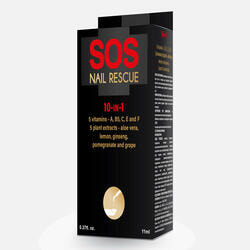 Спасатель для ногтей SOS (Сос) 10 в 1 5 вітамінів та 5 рослинних екстрактів 11 мл
