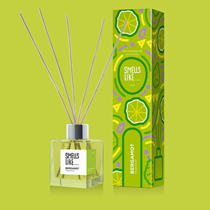 Аромадиффузор ESSE Smells Like (Эссе Смилс лайк) Bergamot (Бергамот) 100 мл