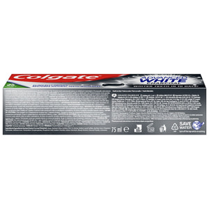 Зубна паста COLGATE (Колгейт) Advanced White Charcoal відбілююча з вугіллям 75 мл