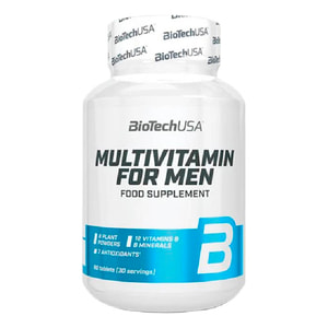 Витамины и минералы BiotechUSA (Байотек) Multivitamin for Men в таблетках упаковка 60 шт