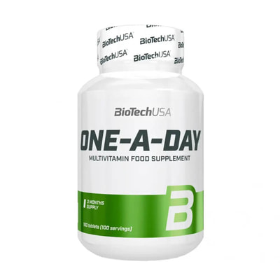 Вітаміни та мінерали BiotechUSA (Байотек) One a Day в таблетках упаковка 100 шт