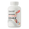 Вітамін Д3 + К2 вітаміни та мінерали OSTROVIT (Островіт) Vitamin D3 + K2 в таблетках упаковка 90 шт