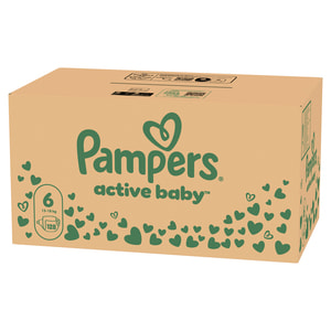Підгузки для дітей PAMPERS Active Baby (Памперс Актив Бебі) 6 від 13 до 18 кг 128 шт