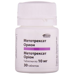 Метотрексат Орион табл. 10мг №30