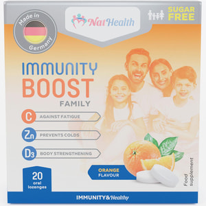 Стойкий иммунитет Фемили NATHEALTH (НатХелс) для стойкого иммунитета таблетки для рассасывания 20 шт