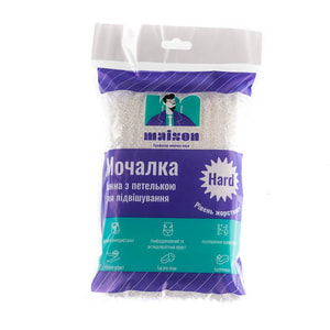 Мочалка банная MAISON (Мэйсон) Бриз в ассортименте разных цветов 1 шт