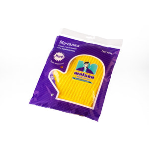 Мочалка банная MAISON (Мэйсон) Перчатка в ассортименте разных цветов 1 шт