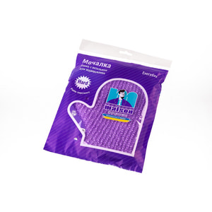 Мочалка банная MAISON (Мэйсон) Перчатка в ассортименте разных цветов 1 шт