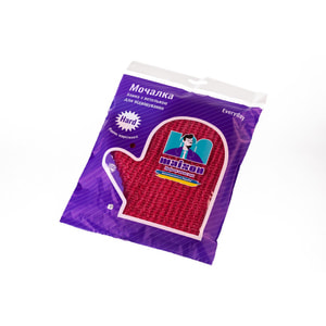 Мочалка банная MAISON (Мэйсон) Перчатка в ассортименте разных цветов 1 шт