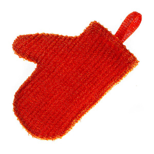 Мочалка банная MAISON (Мэйсон) Перчатка в ассортименте разных цветов 1 шт