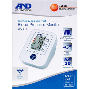 Измеритель (тонометр) артериального давления AND (Эй энд Ди) модель UA-611 автоматический