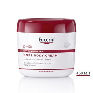 Крем для тела EUCERIN (Юцерин) рН5 для чувствительной кожи увлажняющий 450 мл