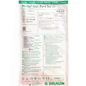 Набор для эпидуральной анестезии Perifix (Перификс) ONE Paed Set 20G REF 4512014C