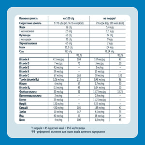 Каша молочная детская NESTLE GERBER (Нестле Гербер) Овсяно-пшеничная с яблоком и морковкой с 6-ти месяцев 240 г
