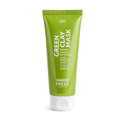 Маска противовоспалительная MARIE FRESH (Мари Фреш) Green Clay Mask 50 мл