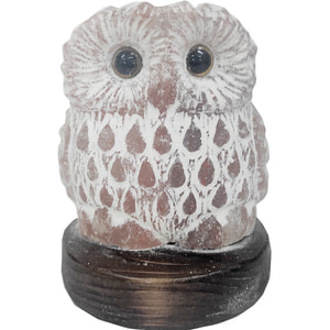 Светильник соляной Сова 1 кг высота 12 см