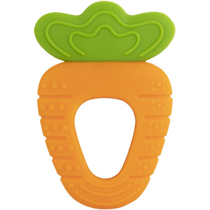 Прорезыватель детский BABY TEAM (Беби Тим) артикул 4021 силиконовый Морковка с 4-х месяцев 1 шт