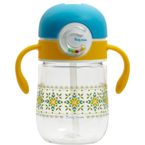Поильник детский BABY TEAM (Беби Тим) артикул 5040 с силиконовой трубочкой и ручками с 9 месяцев 300 мл