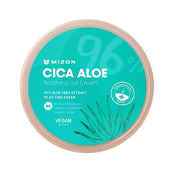 Крем-гель для тела MIZON (Мизон) Cica Aloe 96% Soothing Gel успокаивающий Алоэ 96% 300 г