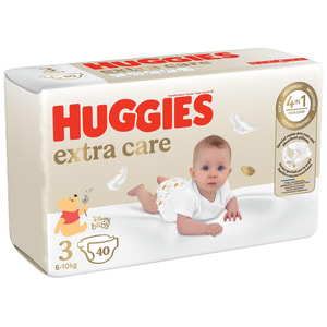 Підгузки для дітей HUGGIES (Хагіс) Elite Soft Extra Care (Еліт софт) 3 від 6 до 10 кг 40 шт