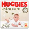 Підгузки для дітей HUGGIES (Хагіс) Elite Soft Extra Care (Еліт софт) 3 від 6 до 10 кг 40 шт