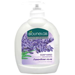 Мыло для рук BIOLINELAB (Биолайнлеб) лавандовое поле увлажняющее 300 мл
