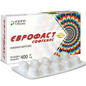 Єврофаст Софткапс капс. м'які 400мг №20
