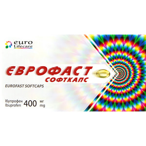 Єврофаст Софткапс капс. м'які 400мг №20