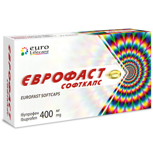 Єврофаст Софткапс капс. м'які 400мг №20