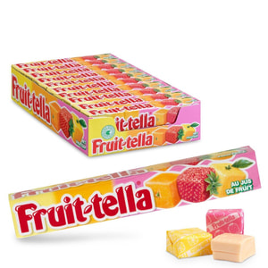 Цукерки жувальні веганські FRUIT-TELLA (Фрутелла) Асорті 41 г